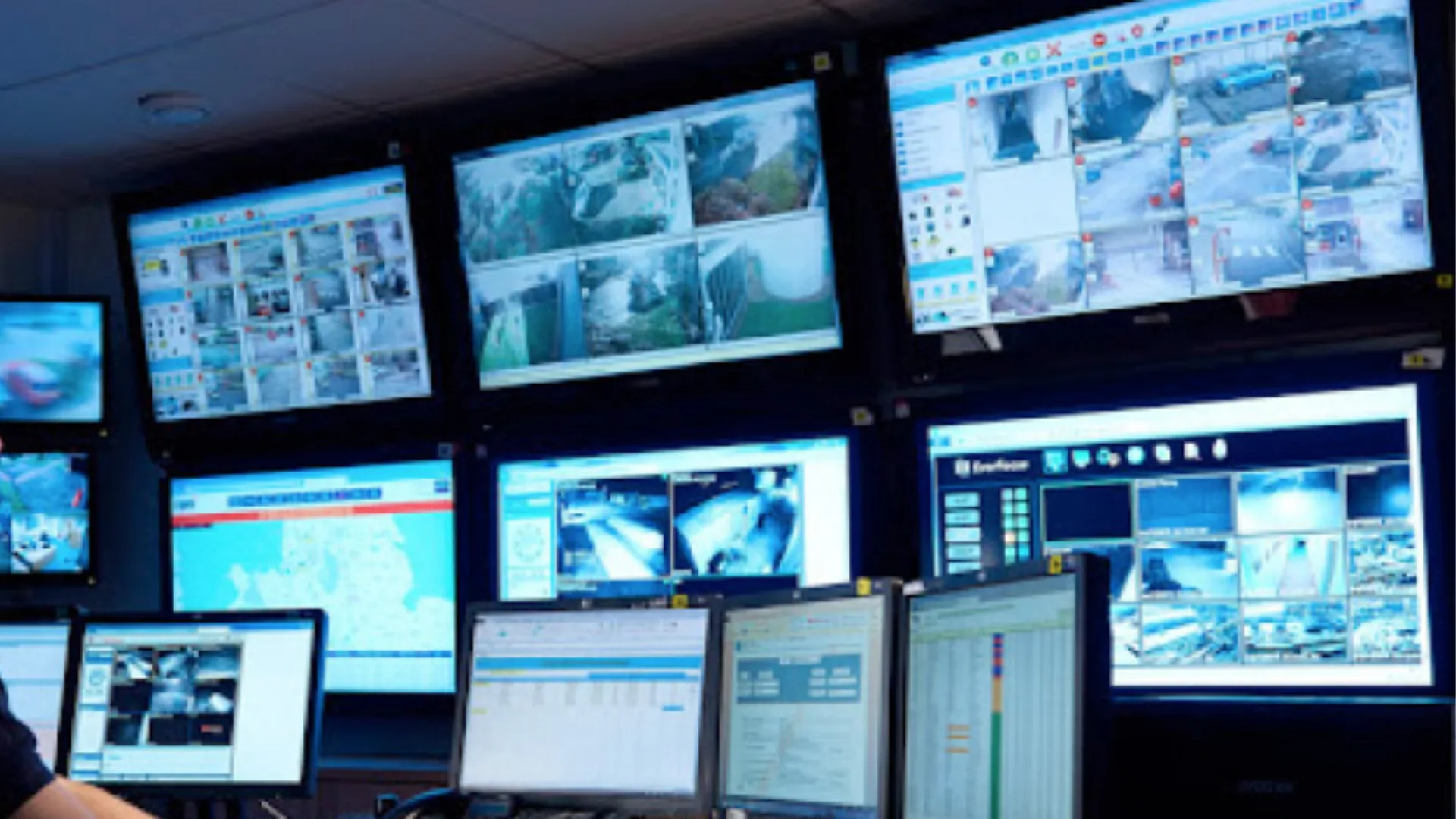 Business Security background
